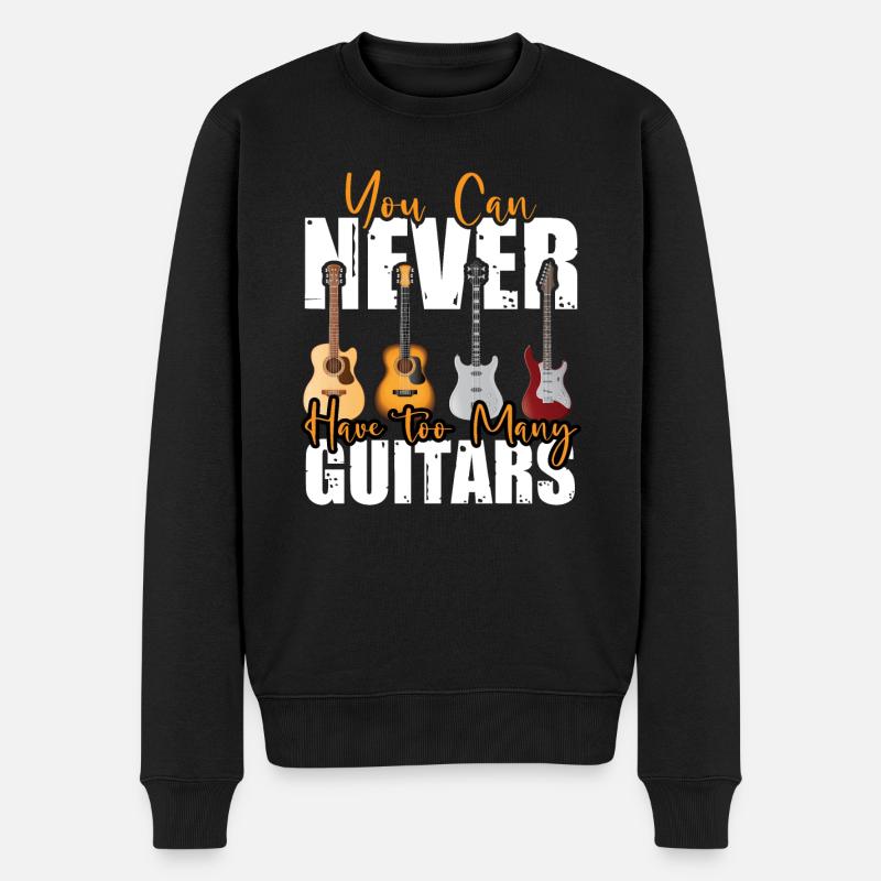 Guitariste cadeau - Pull Premium bio Homme - noir