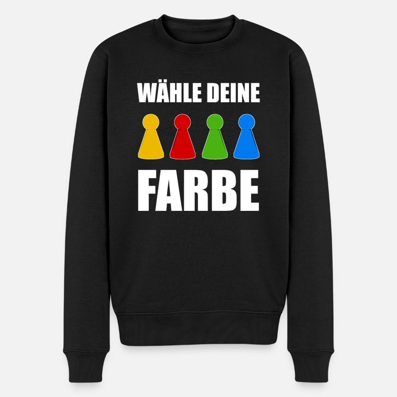Brettspiel Board Game Brettspiel Geschenk - Männer Premium Bio Pullover - Schwarz