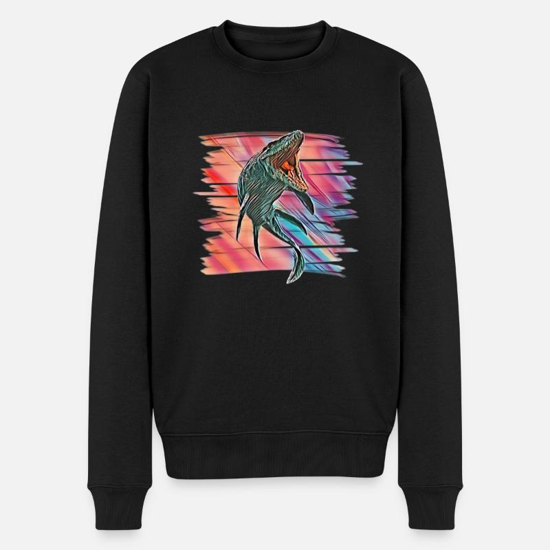 Mosasaurus - Pull Premium bio Homme - noir