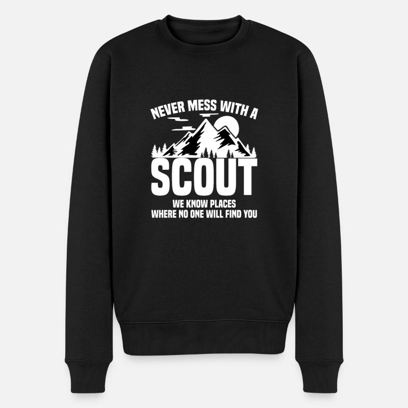 scout - Pull Premium bio Homme - noir
