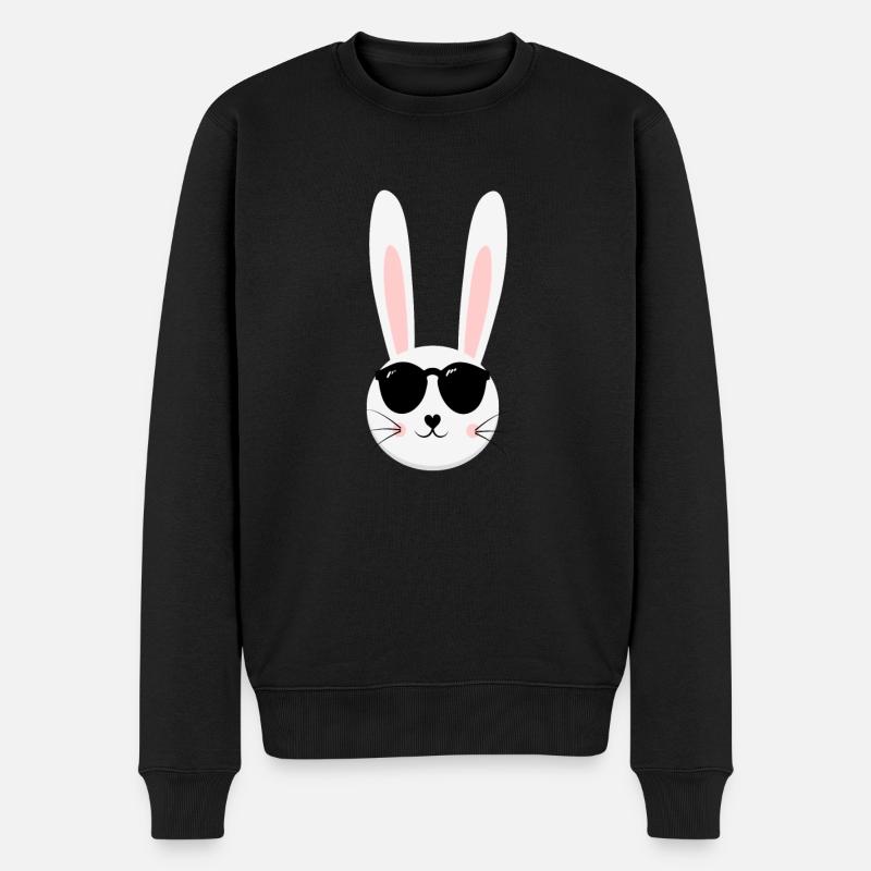 Lapin - Pull Premium bio Homme - noir