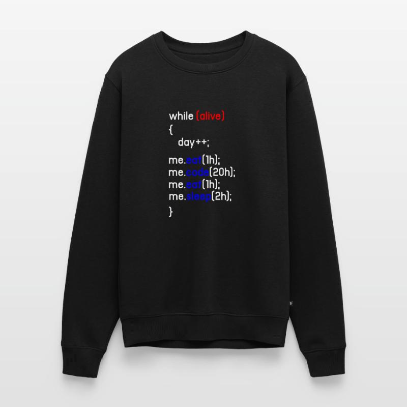 HTML Coding Coder Programmierer Programmierung PC Geschenk Männer Premium Bio Pullover