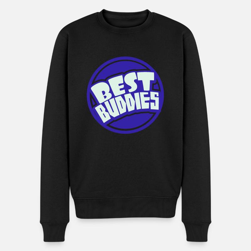 Meilleurs amis - Pull Premium bio Homme - noir