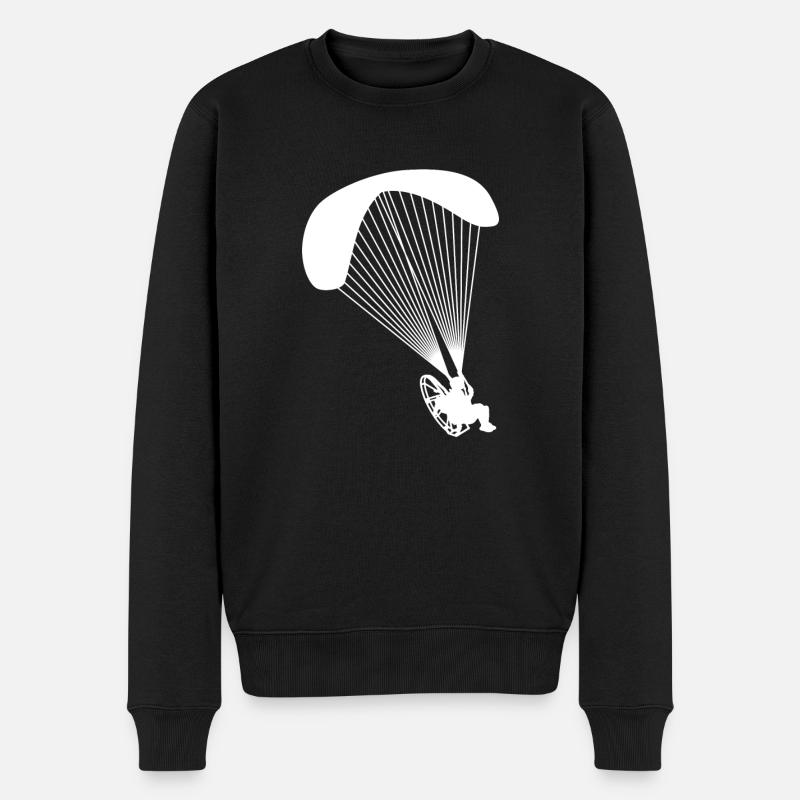Parachute moteur - Pull Premium bio Homme - noir