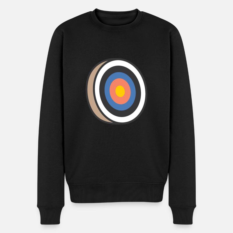 Cible de tir à l'arc - Pull Premium bio Homme - noir