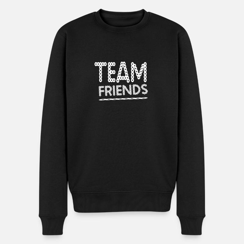 Amis de l'équipe - Pull Premium bio Homme - noir