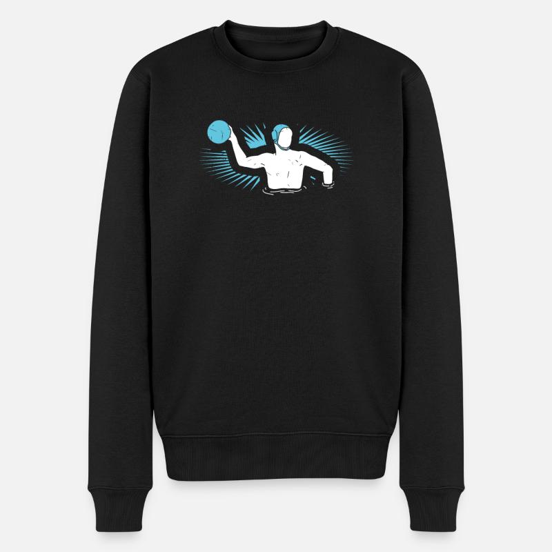 Water polo - Pull Premium bio Homme - noir