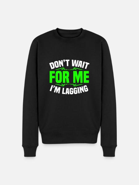 Gaming - Men's Premium Organic Jumper - black