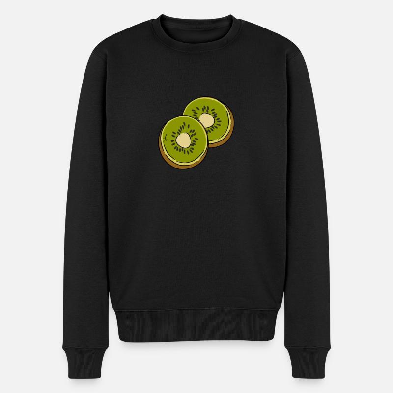 kiwi - Pull Premium bio Homme - noir