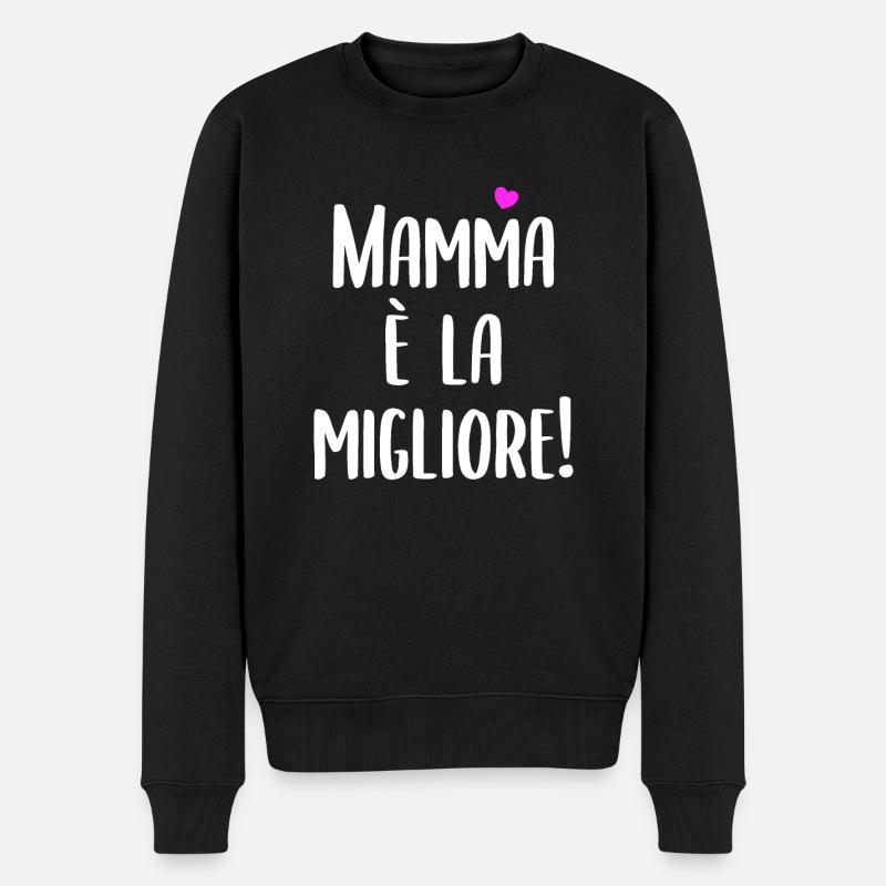 Mamma è La Migliore - Pull Premium bio Homme - noir
