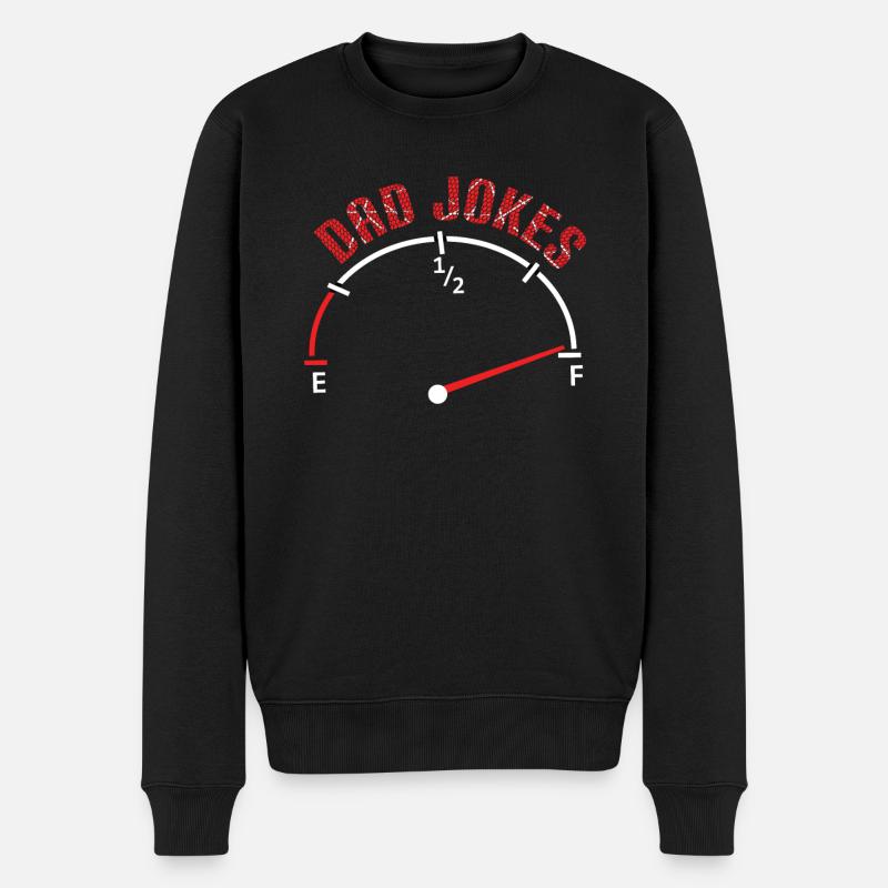 Blagues de papa - Pull Premium bio Homme - noir