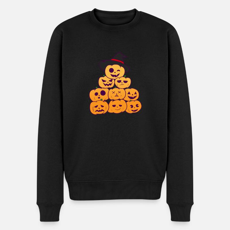 Citrouilles - Pull Premium bio Homme - noir