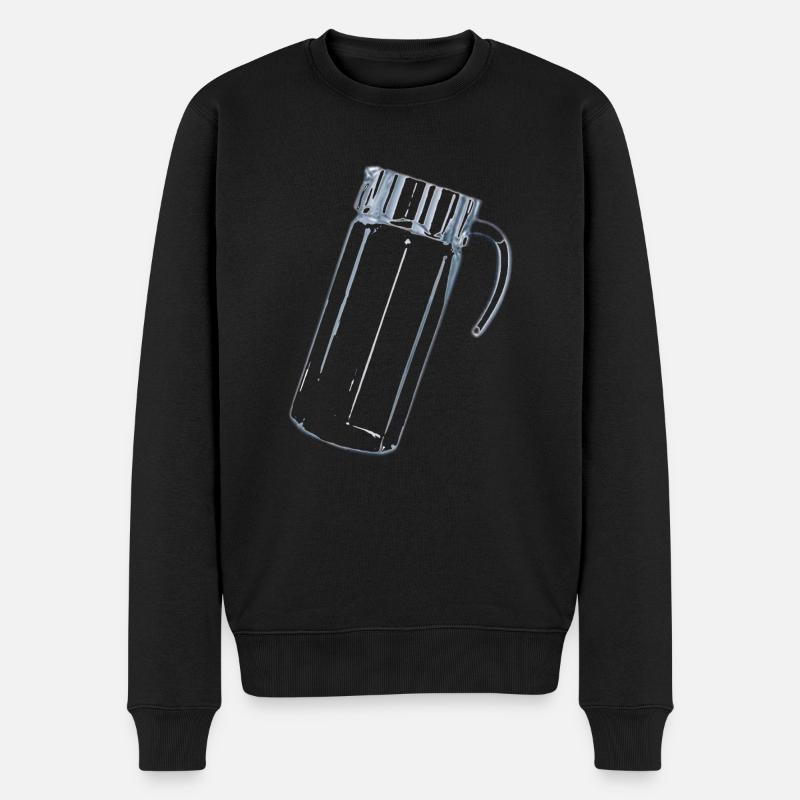 KorpoUniversum - Single Octopott - Männer Premium Bio Pullover - Schwarz
