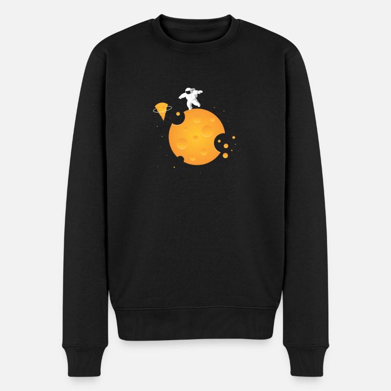 Plateau de fromages Fromages Fromages laitiers - Pull Premium bio Homme - noir