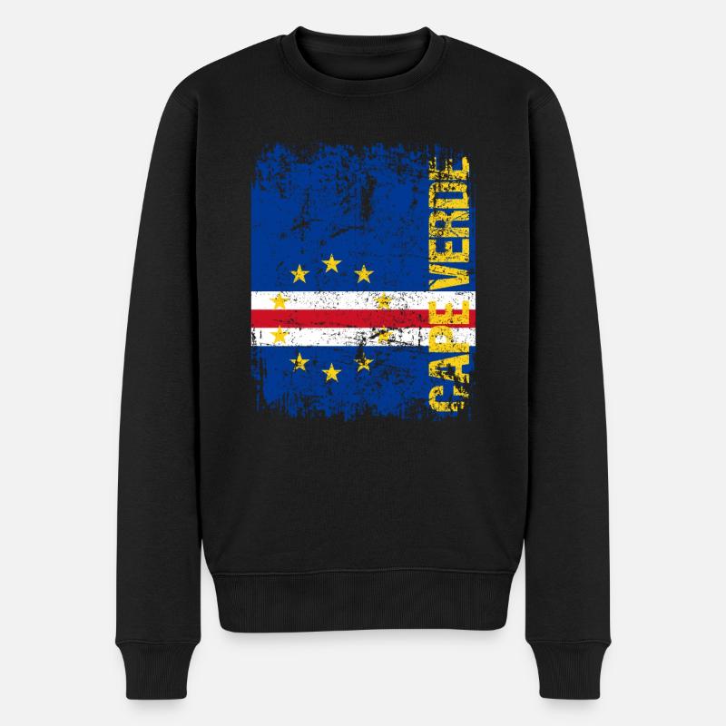 Cap-Vert - Pull Premium bio Homme - noir