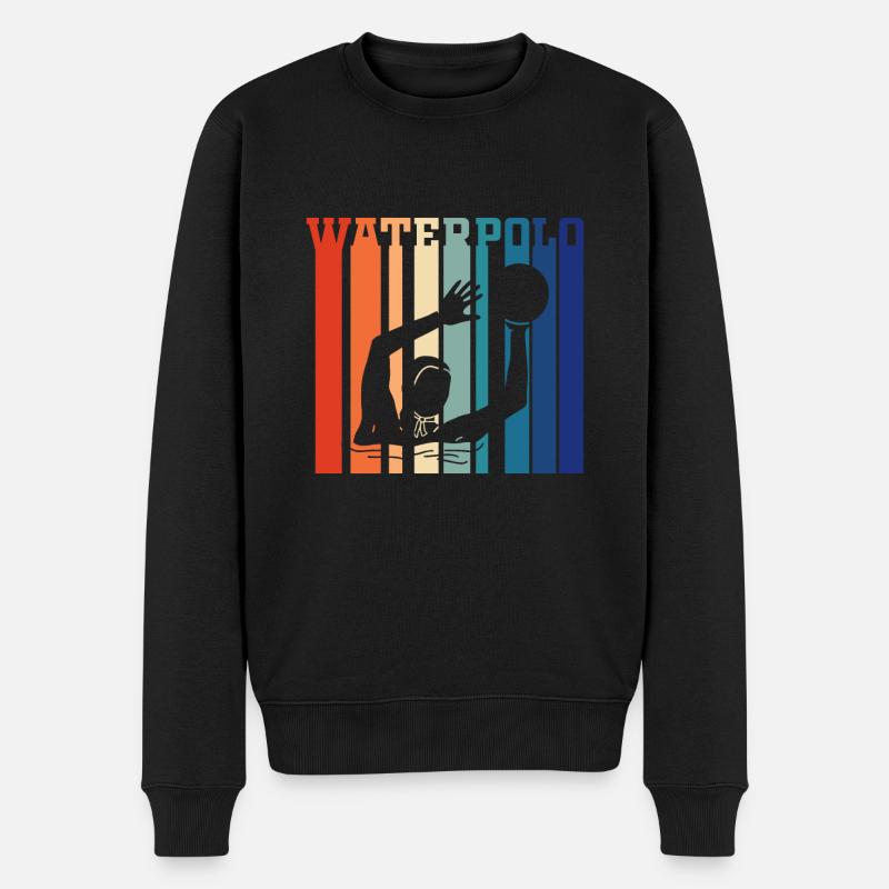 Water-polo - Pull Premium bio Homme - noir