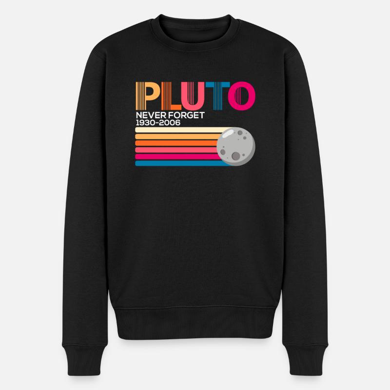 Pluton n'oublie jamais - Pull Premium bio Homme - noir