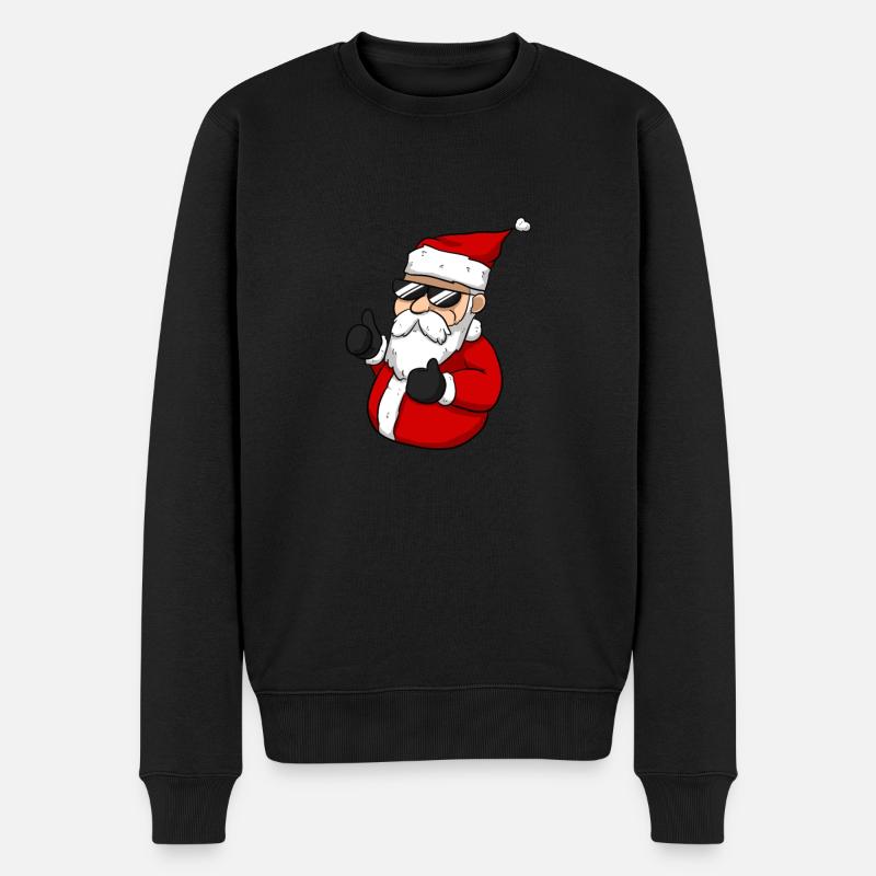Père Noël cool - Pull Premium bio Homme - noir