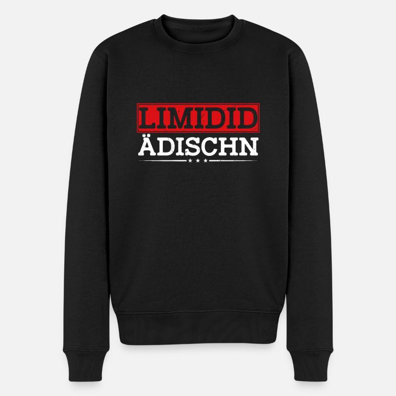 limidid ädischn - Männer Premium Bio Pullover - Schwarz