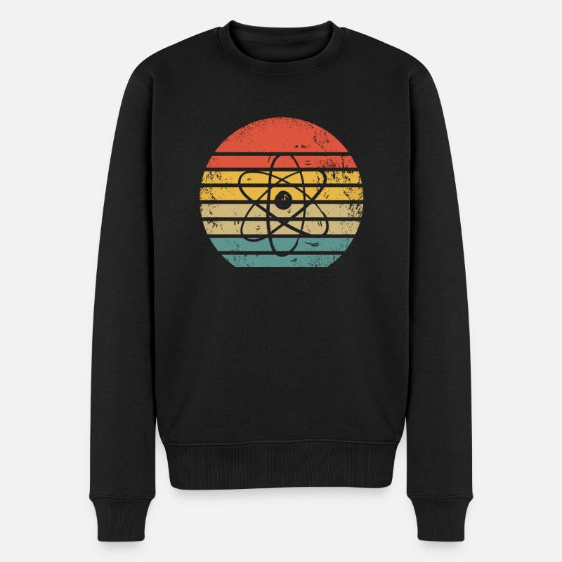 Physicien physique de l'atome - Pull Premium bio Homme - noir