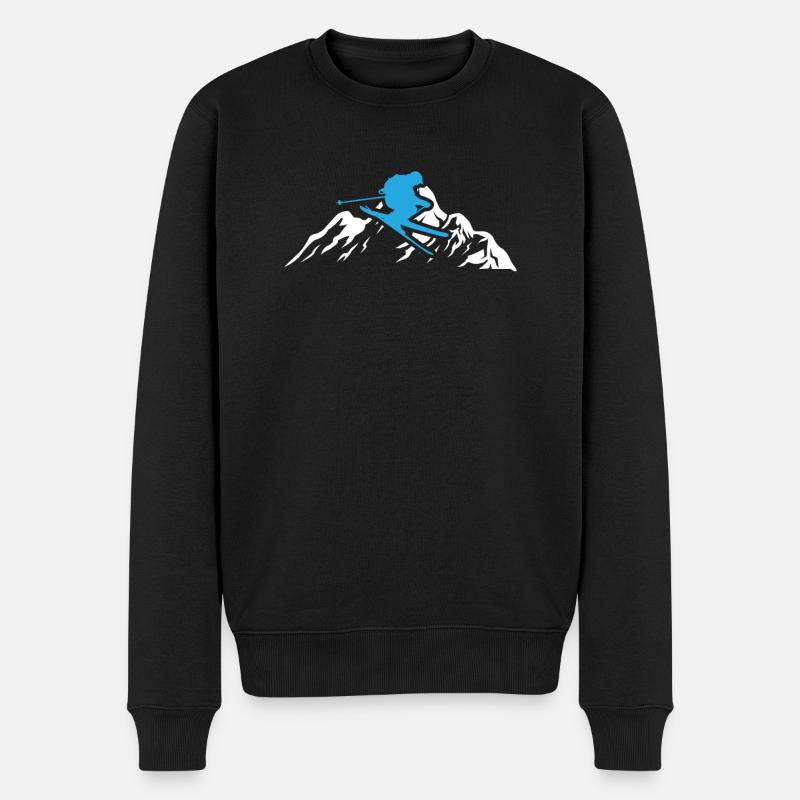 ski - Pull Premium bio Homme - noir