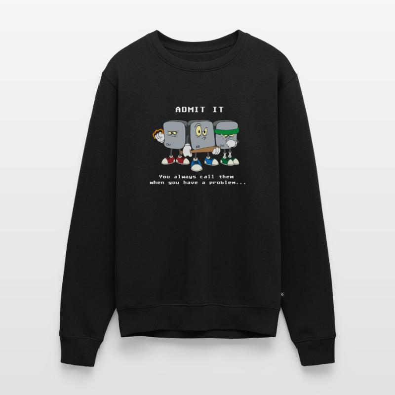 Programmeur informaticien Ctrl Alt Del Computer Pull Premium bio Homme