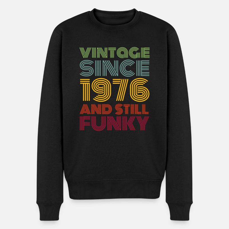 Millésime (1976) - Pull Premium bio Homme - noir