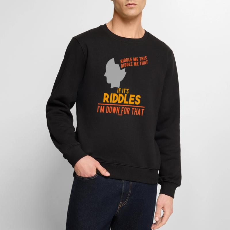 Solving puzzles Men's Premium Organic Jumper