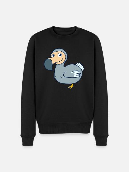 Dodo Dudu - Men's Premium Organic Jumper - black
