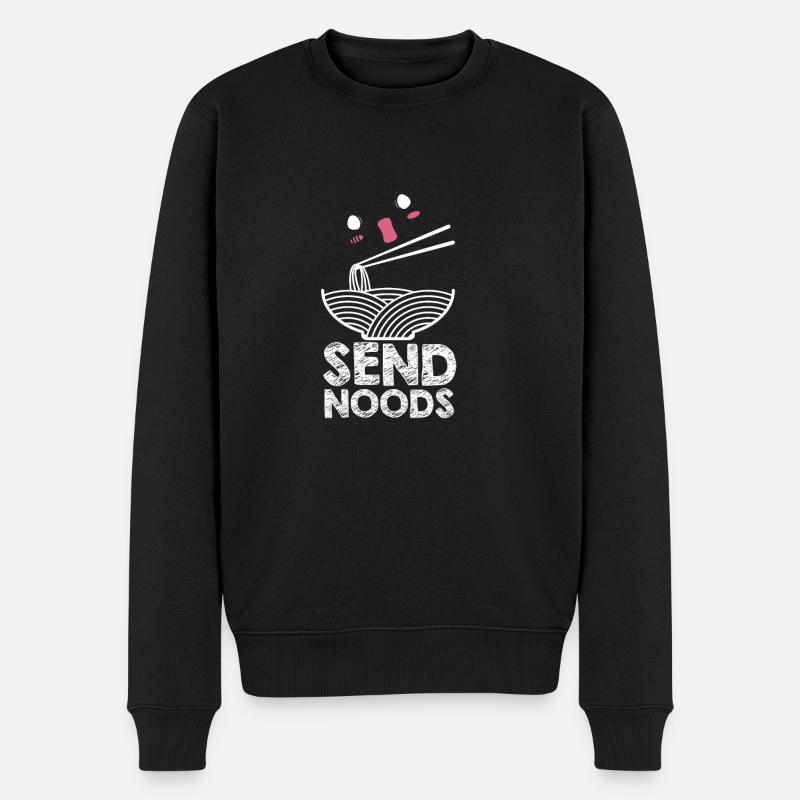 Send Noods - Pull Premium bio Homme - noir