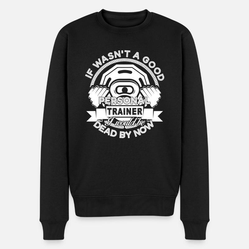 Personal Trainer Guter Personal Trainer - Männer Premium Bio Pullover - Schwarz