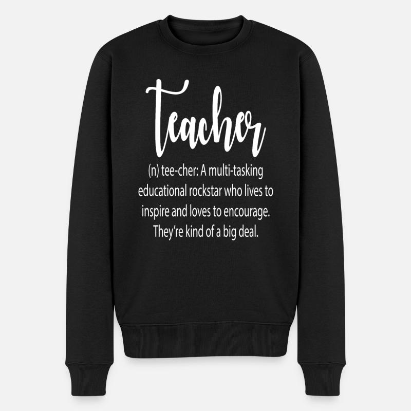 Prof - Pull Premium bio Homme - noir