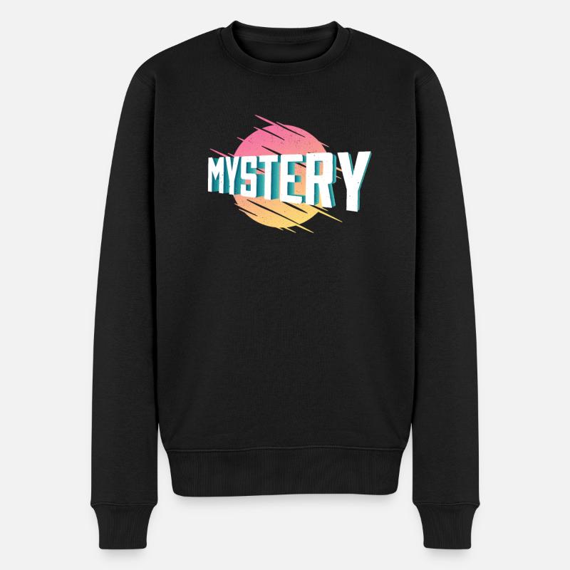 mystère - Pull Premium bio Homme - noir