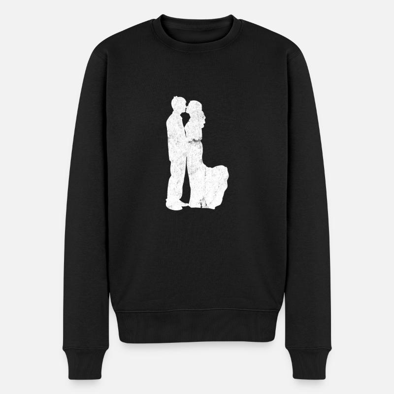 Mariage - Pull Premium bio Homme - noir