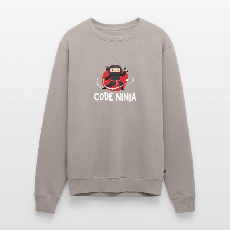 Code ninja programming Men's Premium Organic Jumper