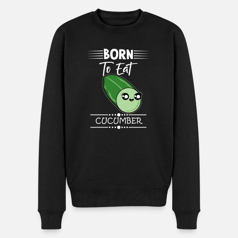 Concombre disant - Pull Premium bio Homme - noir