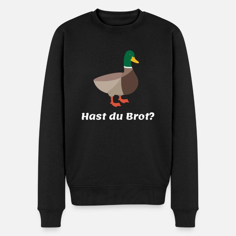 Avez-vous du pain? - Pull Premium bio Homme - noir