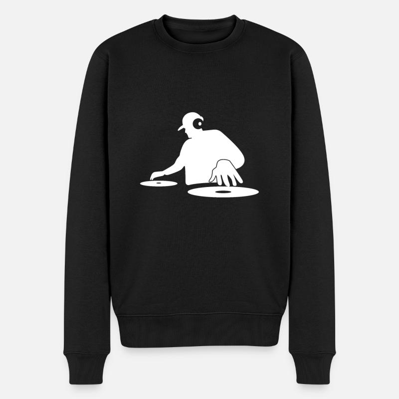 DJ - Pull Premium bio Homme - noir