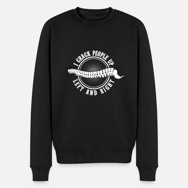 Physiothérapie Physiothérapeute Thérapeute - Pull Premium bio Homme - noir