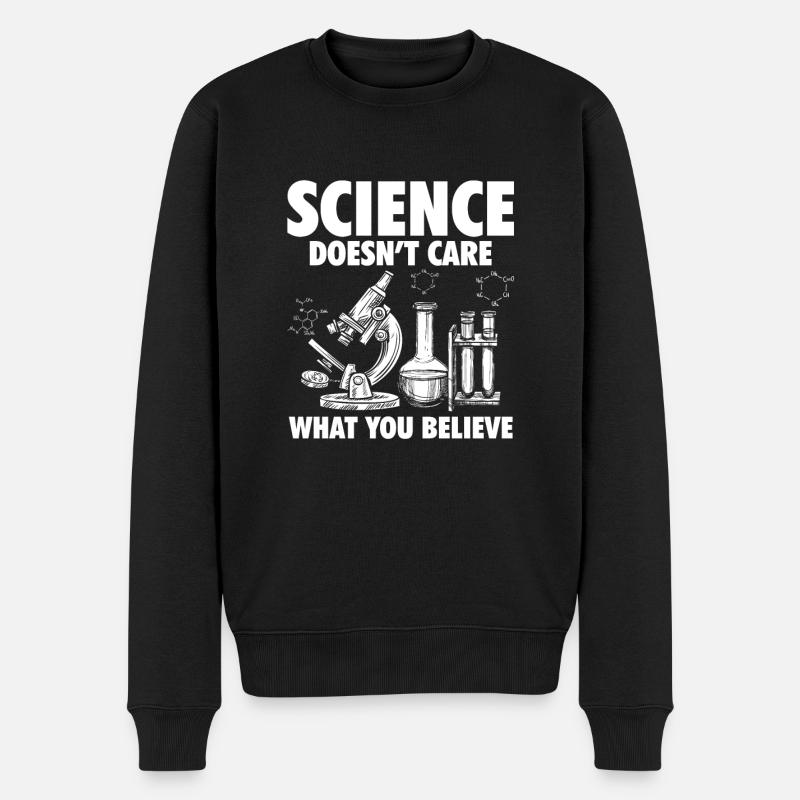 Wissenschaft Chemie | Chemiker Lehrer Geschenkidee - Männer Premium Bio Pullover - Schwarz