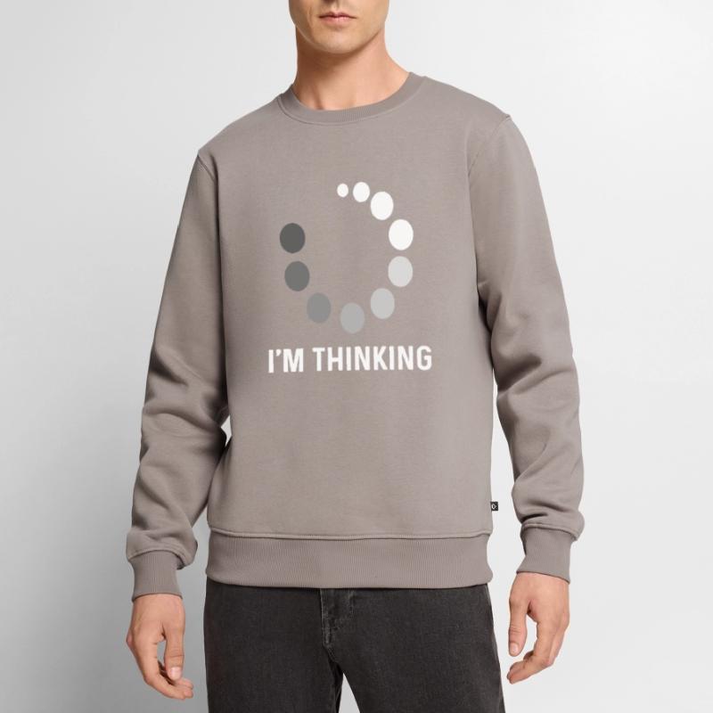 Loading Im Thinking ProgrammiererLoading Im Thinki Männer Premium Bio Pullover