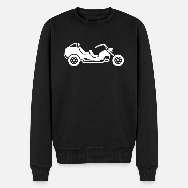 Triker - Pull Premium bio Homme - noir