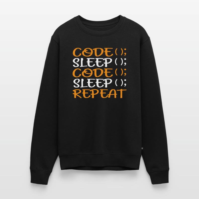Programmer Coding Admin Funny Gift Männer Premium Bio Pullover