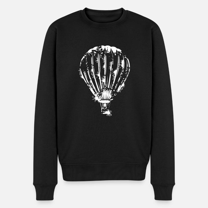 Montgolfière - Pull Premium bio Homme - noir