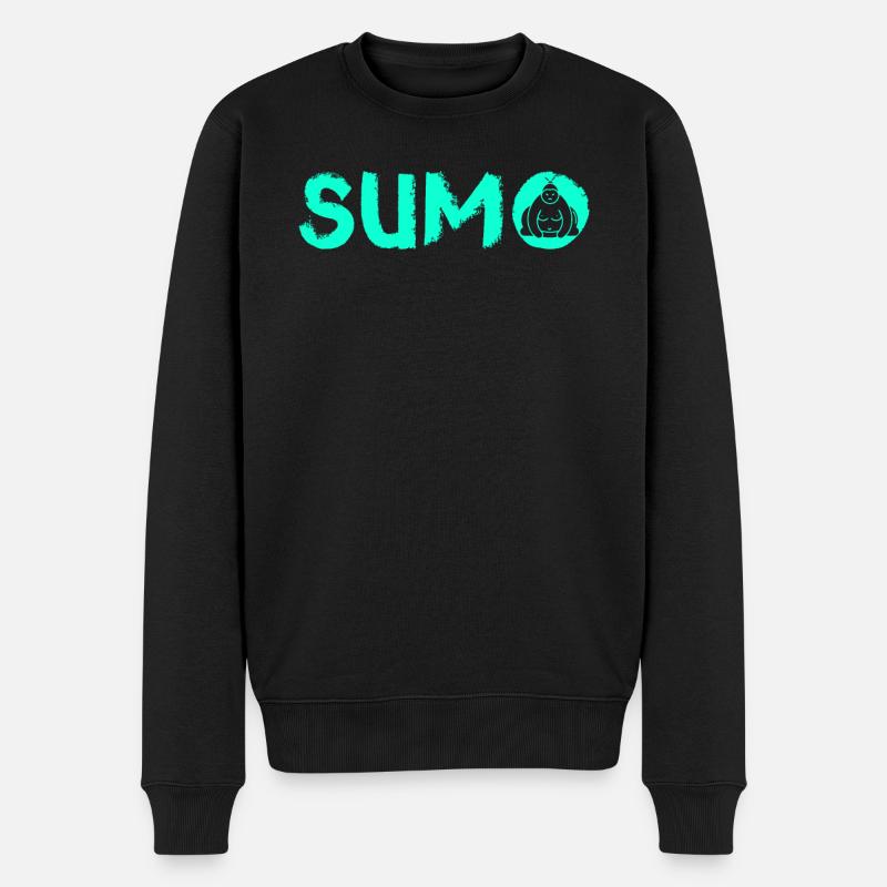 Sumo Ringer Krieger Japon - Pull Premium bio Homme - noir