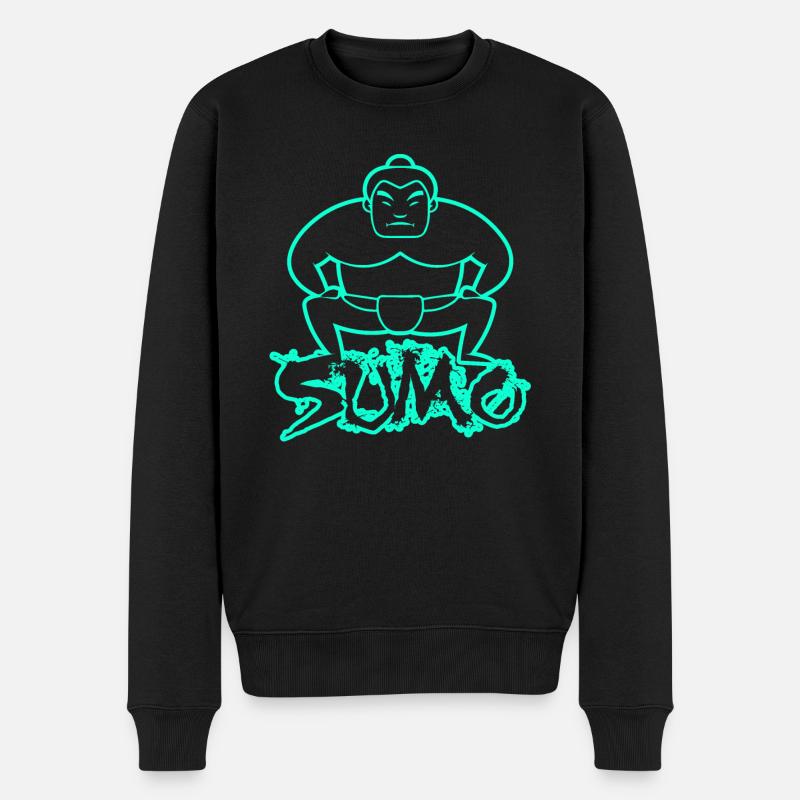 Sumo Ringer Krieger Japon - Pull Premium bio Homme - noir
