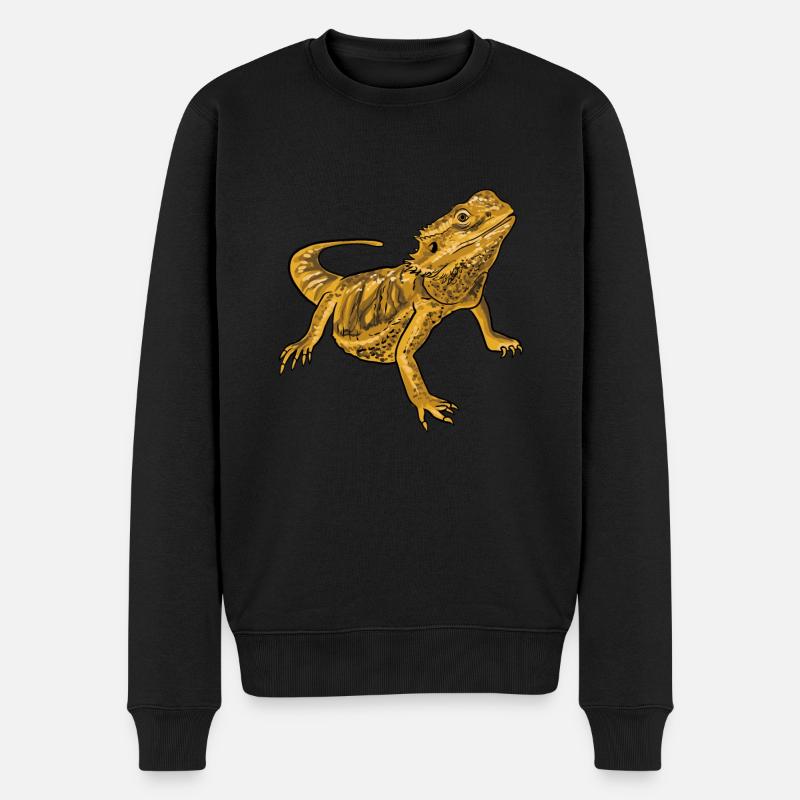 Dragon barbu - Pull Premium bio Homme - noir
