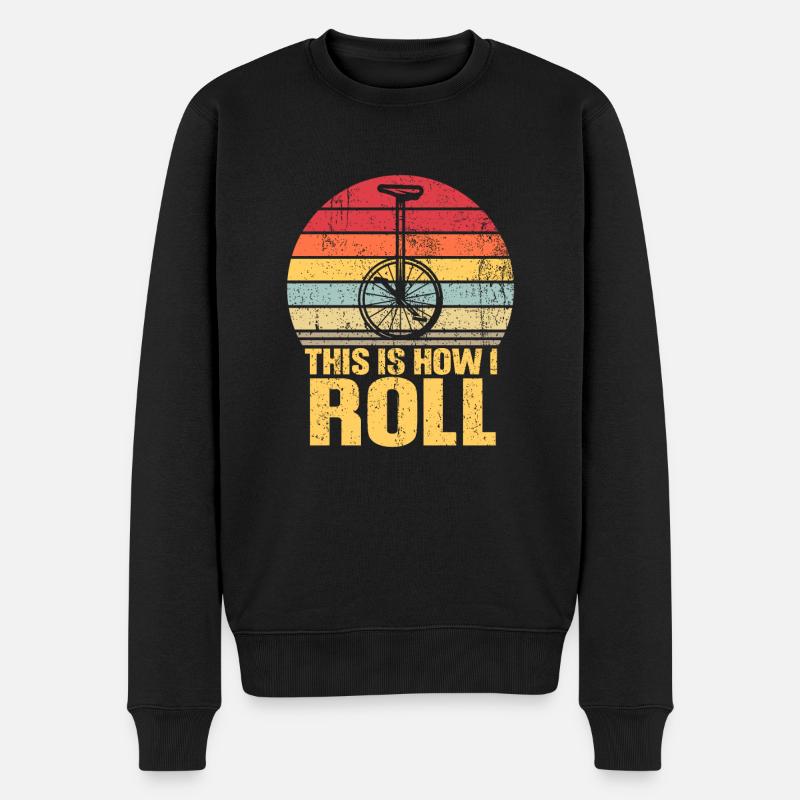 Monocycle - Pull Premium bio Homme - noir