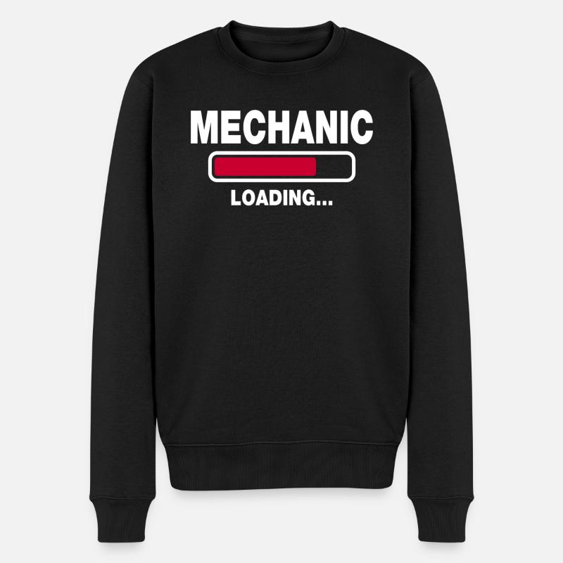 Mechanic - Pull Premium bio Homme - noir