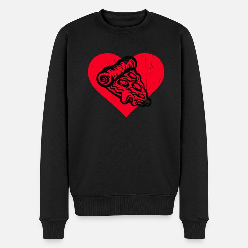 Marinara Lover - Pull Premium bio Homme - noir